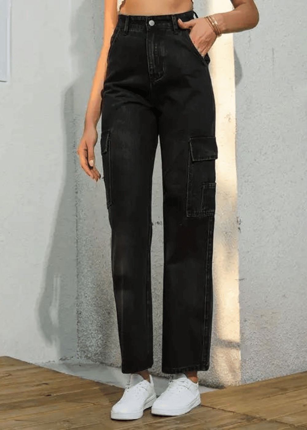 Kiabi Loose Cargo Jeans