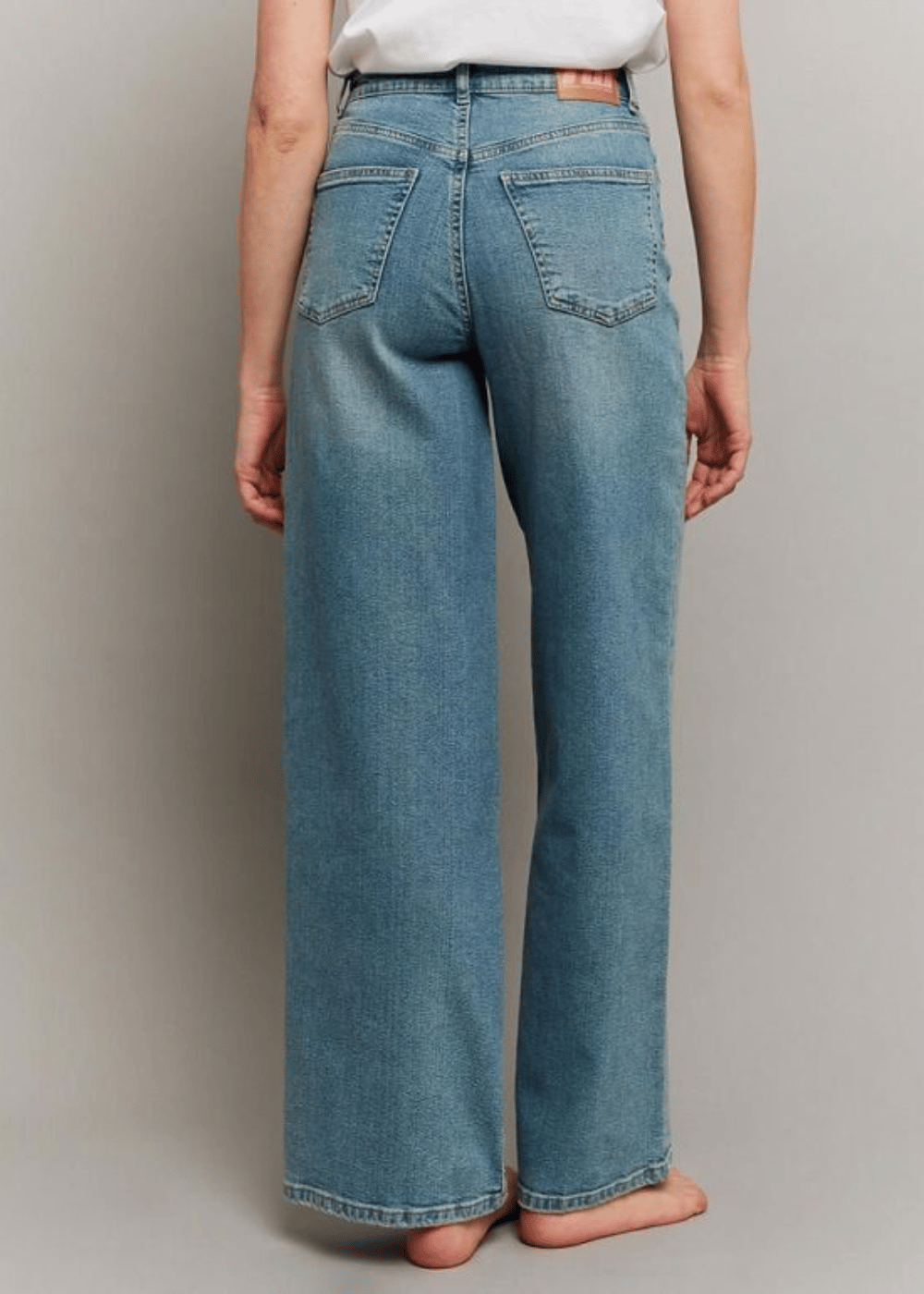 Tally Weijl Dust Blue Wide-Leg Jeans